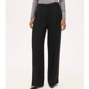 J Crew Women’s 6 Pants 29 x 31 Essential Wide Leg Luster Canvas Trouser High